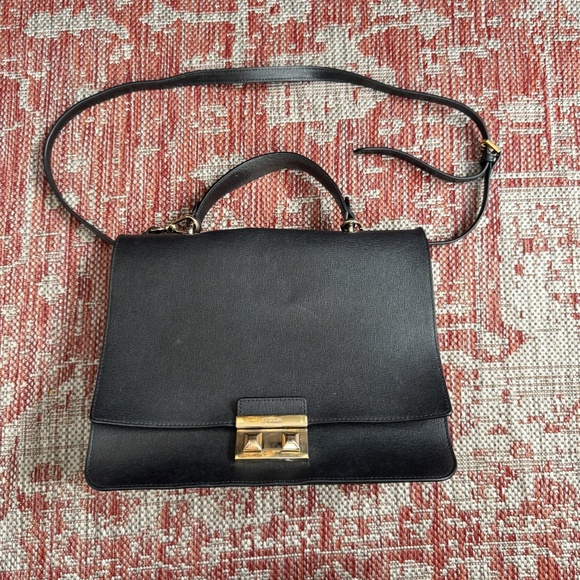Bella Leather Top Handle Bag 2026.Furla | Bags | Furla Bella Leather Top Handle Bag W Strap | Poshmark